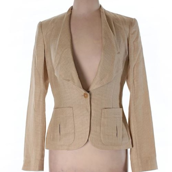 Ralph Lauren Black Label Jackets & Blazers - Ralph Lauren Black Label Tan Wool Blazer